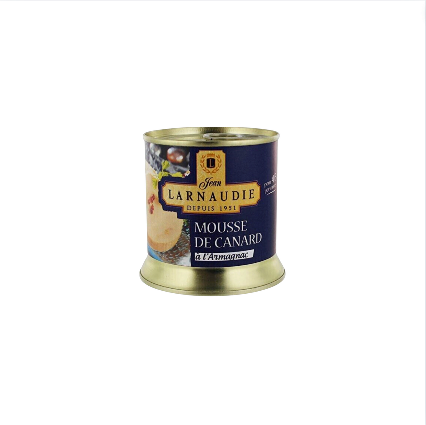 DUCK MOUSSE W/ARMAGNAC TIN - 200g